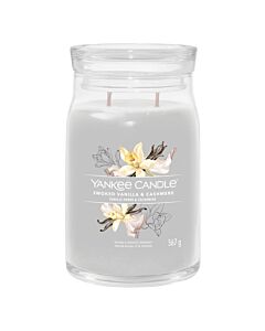 Yankee Candle Smoked Vanilla & Cashmere - Signature Large Jar